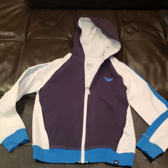 armani junior hoodie
